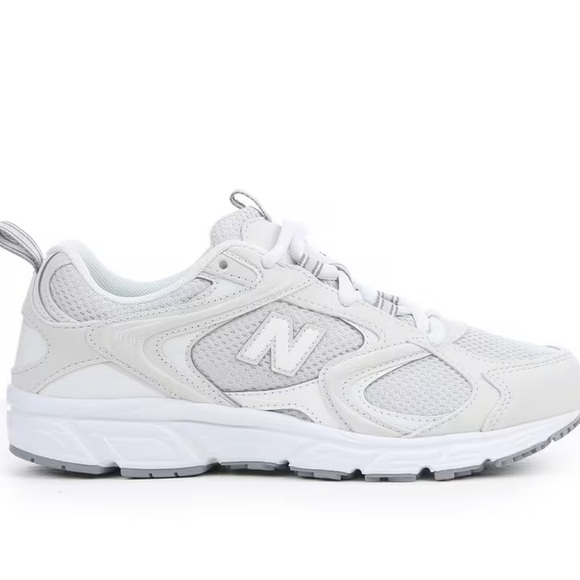 New Balance Shoes - New Balance Classic All-White Running Sneakers ML408 grey grey